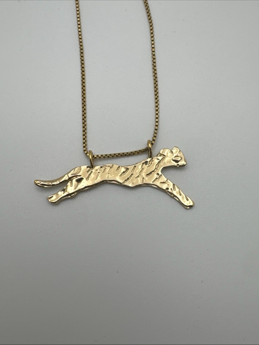 Sun Vow Valor Tiger Pendant Necklace